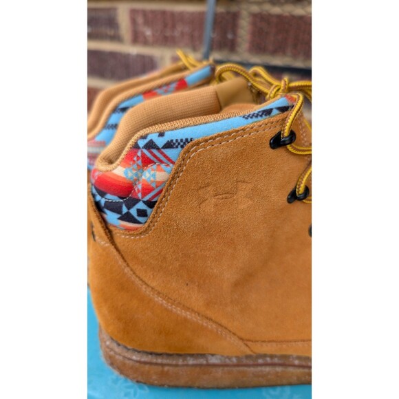 Under Armour Suede Chukka Boots Tan Crepe Sole Lace Up Casual Outdoor Men’s-11 main image 8